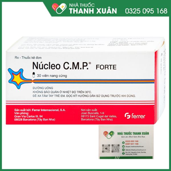 Nucleo CMP forte thuốc điều trị đau dây thần kinh